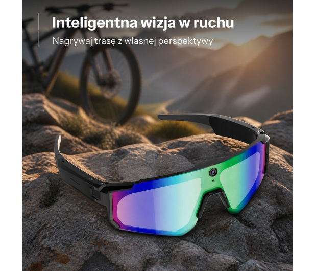 Colmi V06 AI Czarne (z niebieskimi szkłami) - 1551675 - zdjęcie 7